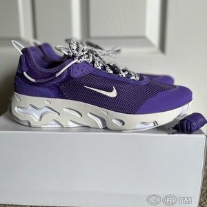 Nike React Live Purple Men’s Shoes Size 10 New in Box - NWOT